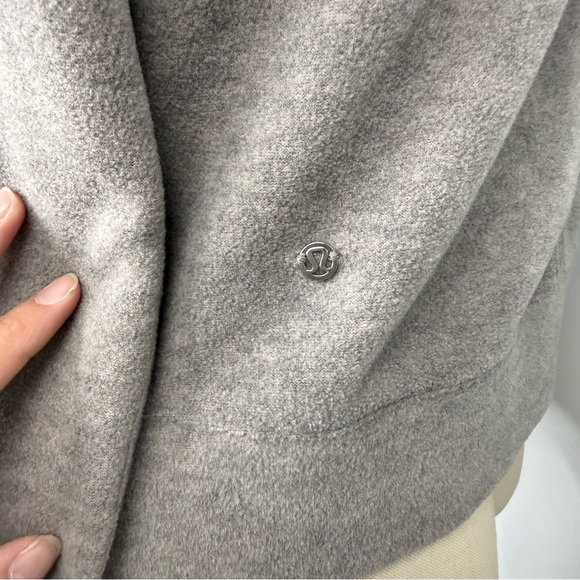 Lululemon Go Forward Pullover Heathered Pink Bliss Grey Size 4 - Picture 2 of 9